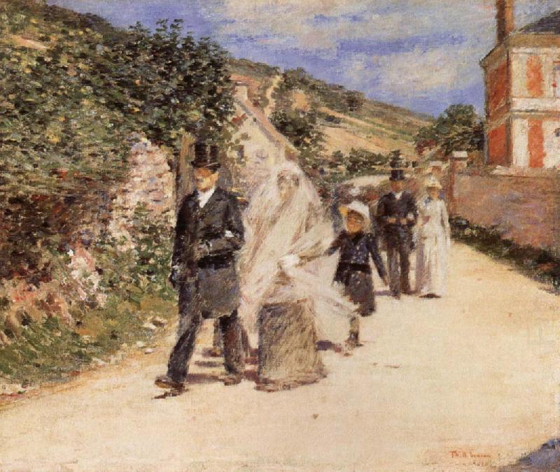 The Wedding March, Theodore Robinson